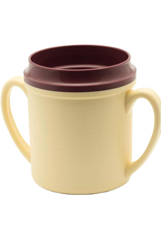 KH Traditional Insulated Double Handle Mug Yellow 250mL #13 (Box 24) - TEM IMPORTS™