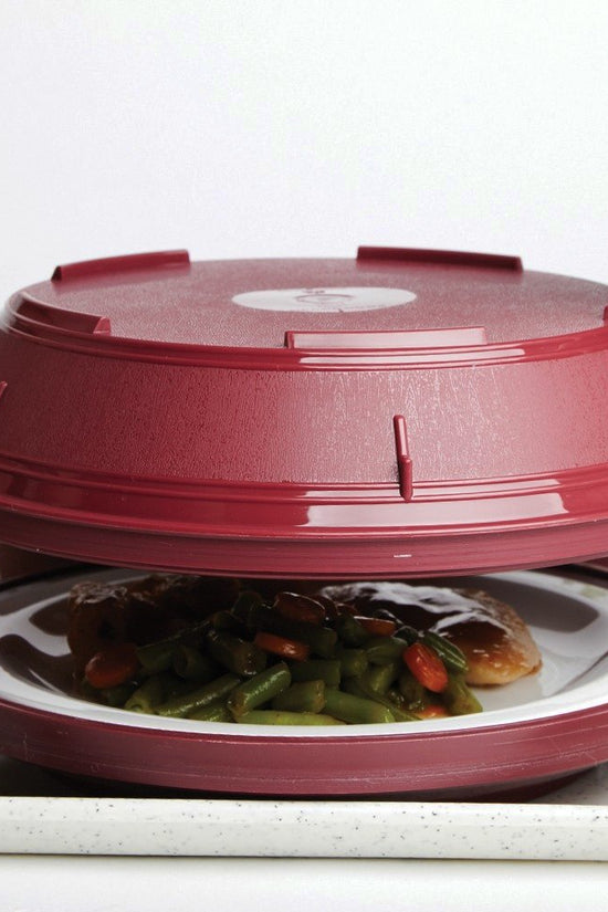 KH Traditional Plate Cover Insulated Burgundy #1 (Box 12) - TEM IMPORTS™
