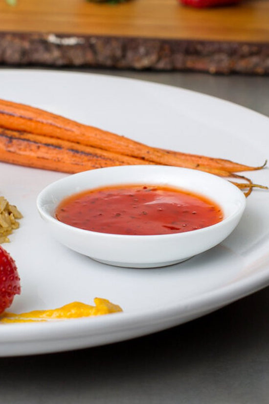 KH White Smooth Melamine Sauce Dish 65mL - TEM IMPORTS™