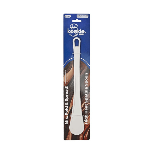 Kookie® High Heat Spatula One - Piece Spoonula - White - TEM IMPORTS™