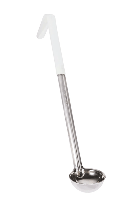 Ladle One Piece Stainless Steel With PVC Handle Portion Control Scoop - TEM IMPORTS™