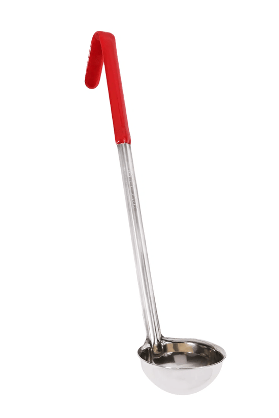 Ladle One Piece Stainless Steel With PVC Handle Portion Control Scoop - TEM IMPORTS™