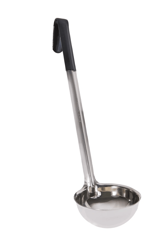 Ladle One Piece Stainless Steel With PVC Handle Portion Control Scoop - TEM IMPORTS™