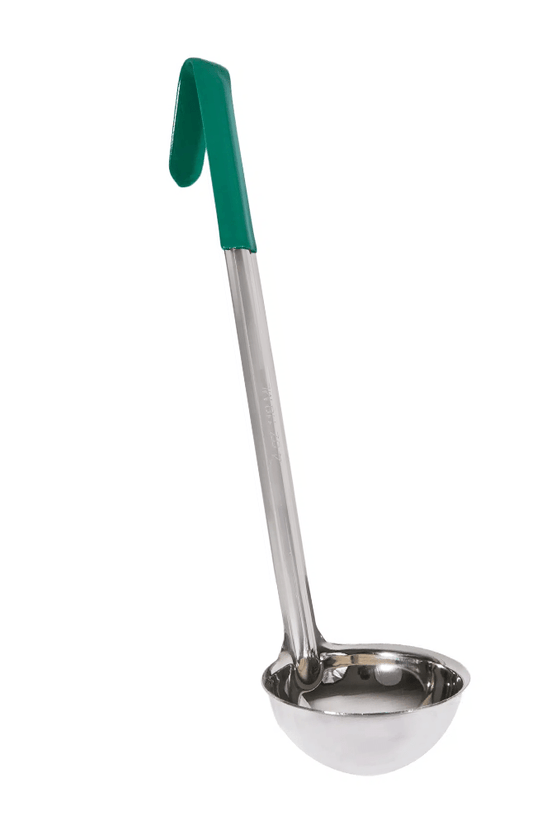 Ladle One Piece Stainless Steel With PVC Handle Portion Control Scoop - TEM IMPORTS™