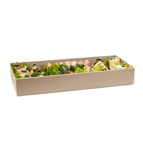 Large BioBoard Catering Tray Base - 50pcs/Ctn - TEM IMPORTS™