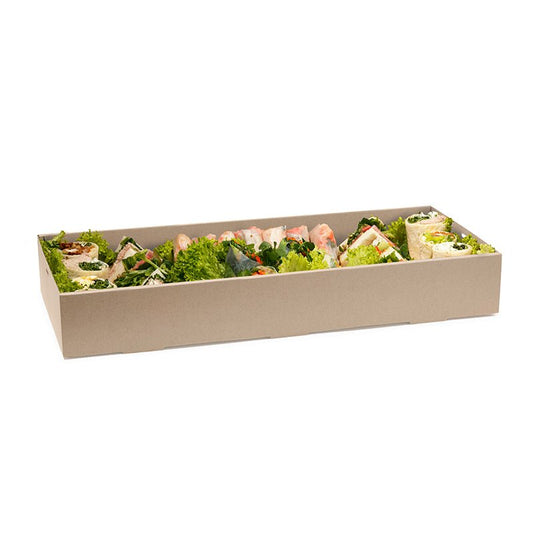 Large BioBoard Catering Tray Base - 50pcs/Ctn - TEM IMPORTS™