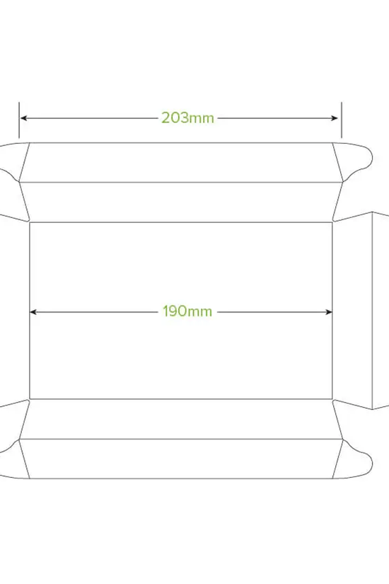 Large BioBoard Sushi Tray - 300/CTN - TEM IMPORTS™