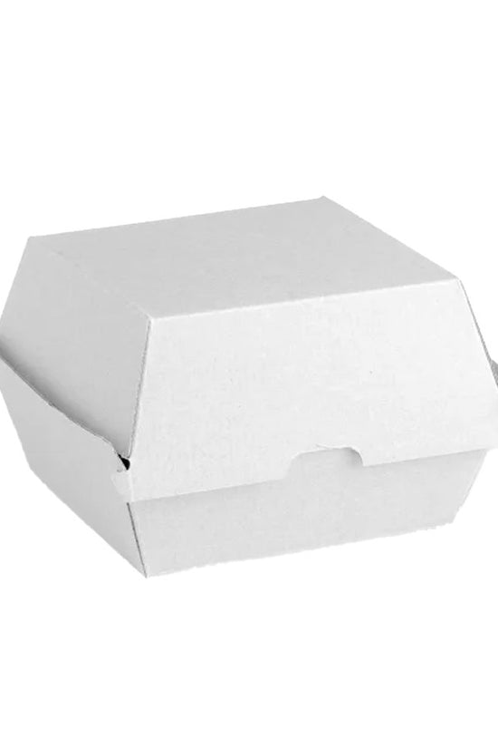 Large Burger BioBoard White Box - 150pcs/Ctn - TEM IMPORTS™