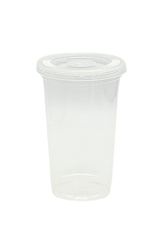 Large (D/95mm) PP Flat Lid X Slot Suit 340 - 620mL PP Cups - TEM IMPORTS™