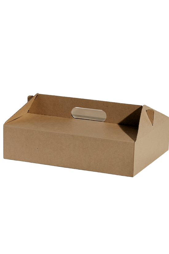 Large Kraft Carry Tray Box - TEM IMPORTS™