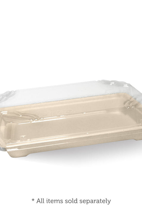 Large PLA Sushi Tray Lid - 600pcs/Ctn - TEM IMPORTS™