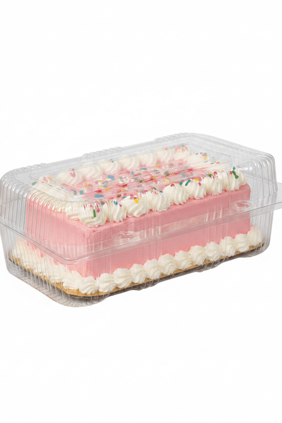 Large Rectangular Plastic Hinged Lid Container - TEM IMPORTS™