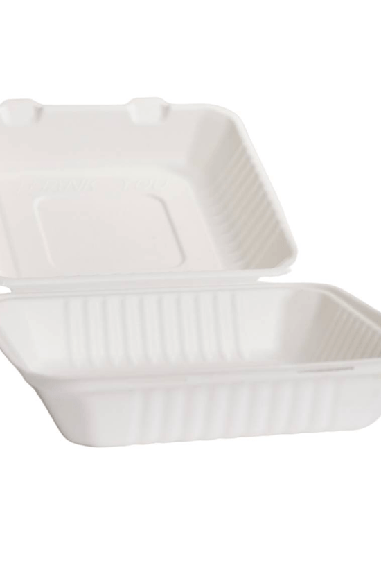Large Sugarcane Dinner Box Food Clam - TEM IMPORTS™