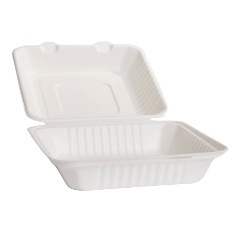 Large Sugarcane Dinner Box Food Clam - TEM IMPORTS™