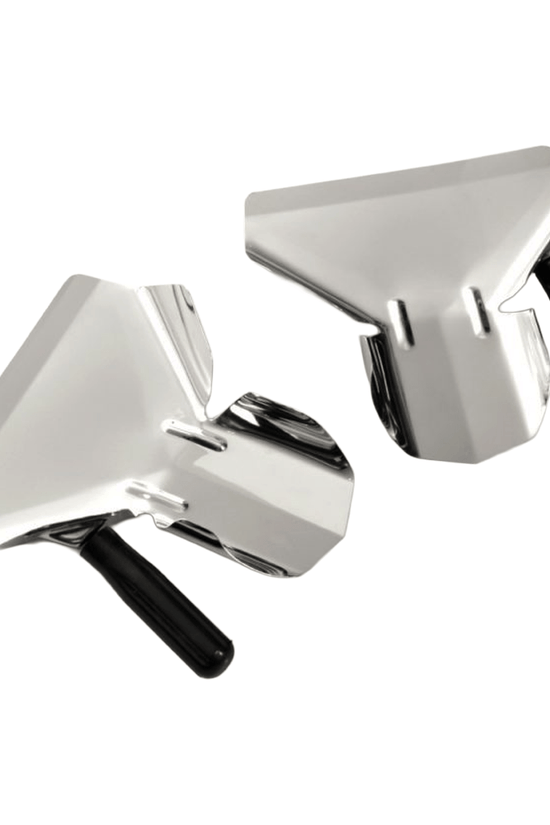 Left Hand Chip Scoop Stainless Steel Bakelite Handle - TEM IMPORTS™