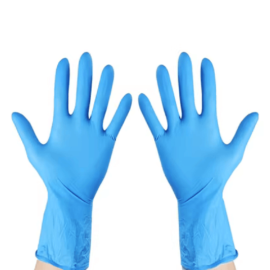Long Cuff Blue Nitrile Gloves Extra Large (XL) - 1000/CTN
