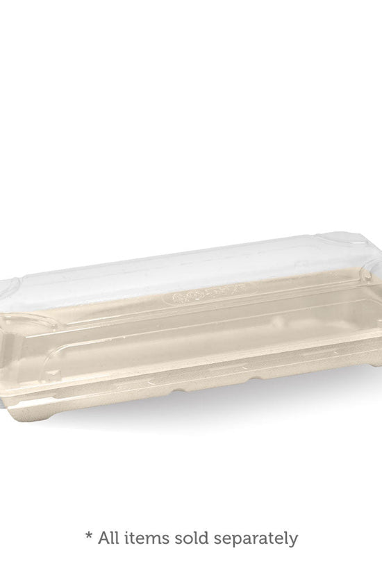 Long PLA Sushi Tray Lid - 600pcs/Ctn - TEM IMPORTS™