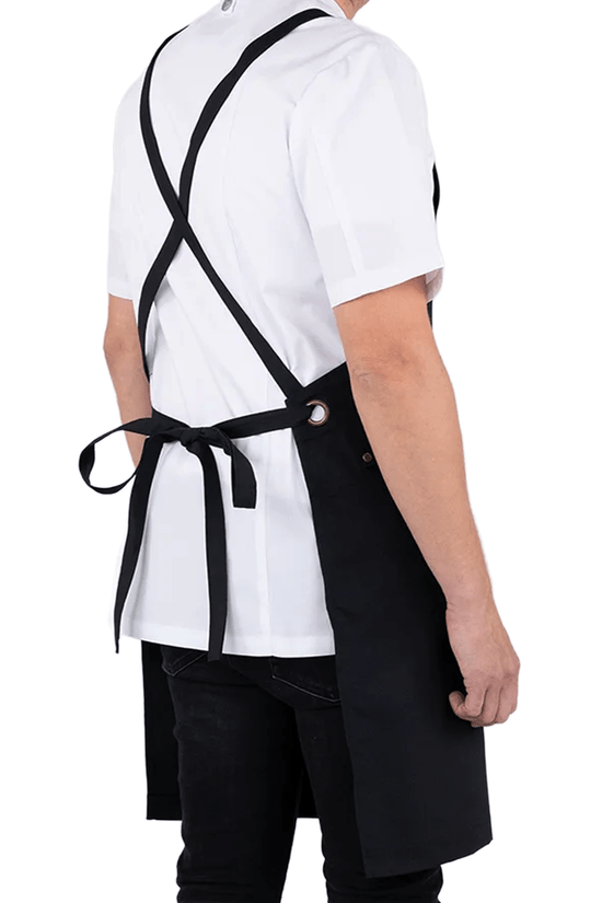 Luca Bib Apron - Black - TEM IMPORTS™