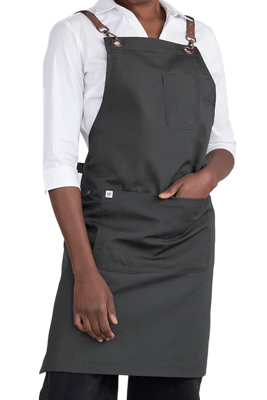 Luca Bib Apron - Bottle Green - TEM IMPORTS™