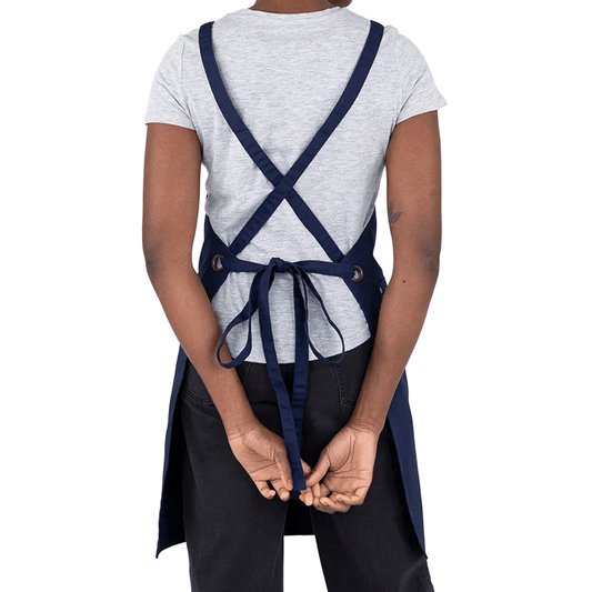 Luca Bib Apron - Navy - TEM IMPORTS™