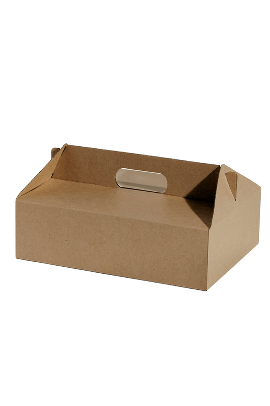 Medium Kraft Carry Tray Box - TEM IMPORTS™