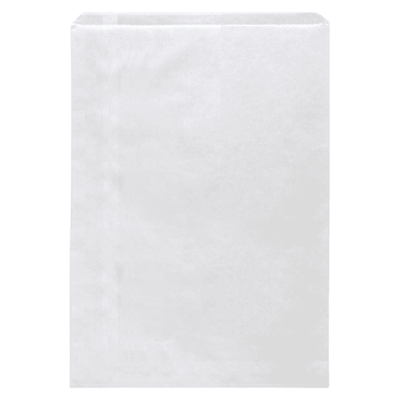 Medium Millie White Paper Bags - Pack of 250 - TEM IMPORTS™