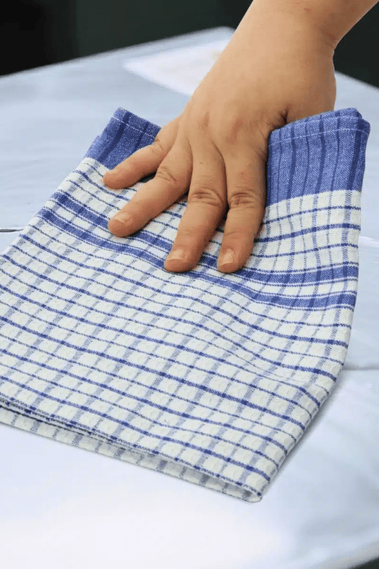Megachef® Supa Soaker Teatowel 46cm x 76cm Blue - Pack of 12 - TEM IMPORTS™