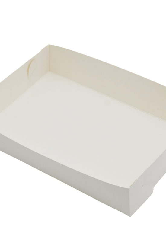 Milkboard Cake Tray White 25 - 200/CTN - TEM IMPORTS™