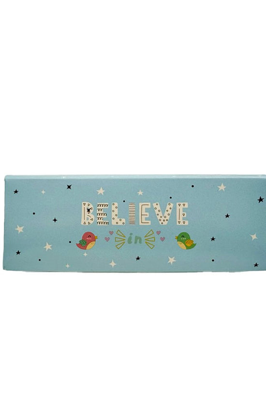 Mini Rectangular Printed Paper Box Window - Dream Big Theme - TEM IMPORTS™