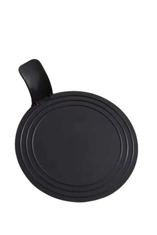 Mini Reusable Black Acrylic Round Cake Board - TEM IMPORTS™