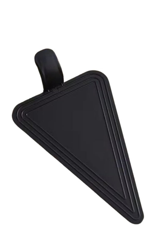 Mini Reusable Black Acrylic Triangle Cake Board - TEM IMPORTS™