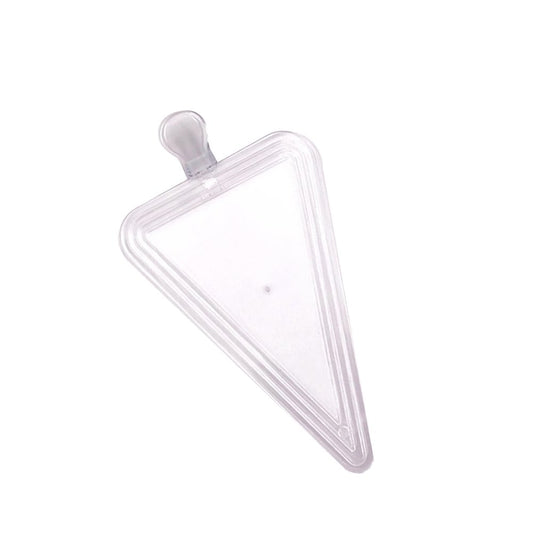 Mini Reusable Matt Clear Acrylic Triangle Cake Board - TEM IMPORTS™