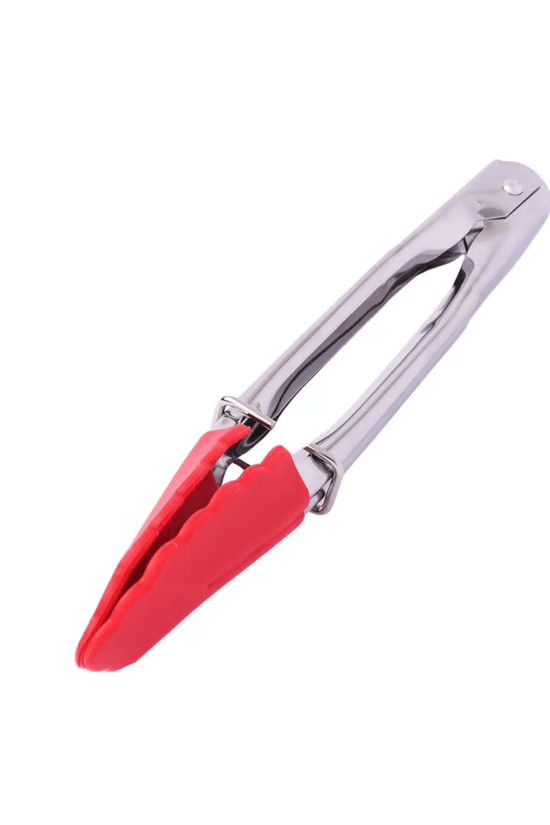 Mini Tong With Silicone Tip - 180mm - TEM IMPORTS™