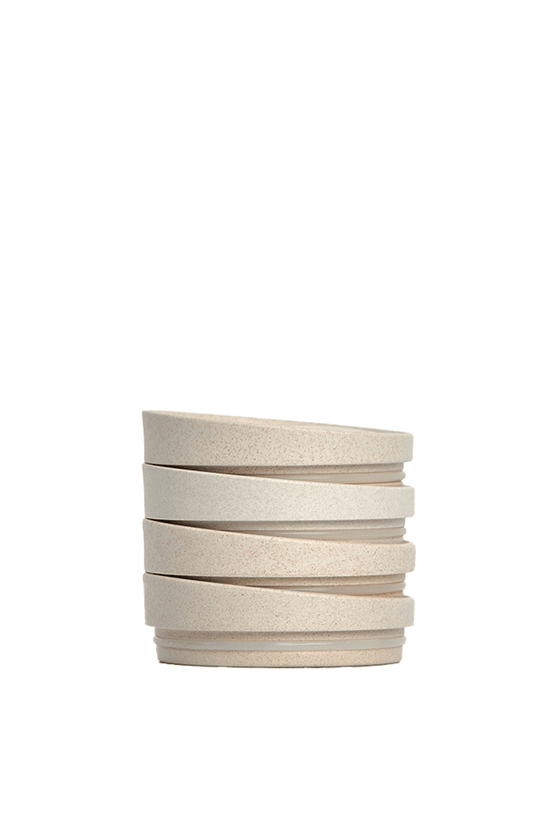 Natural HuskeeCup Universal Lid 4 - Pack - 48/CTN - TEM IMPORTS™