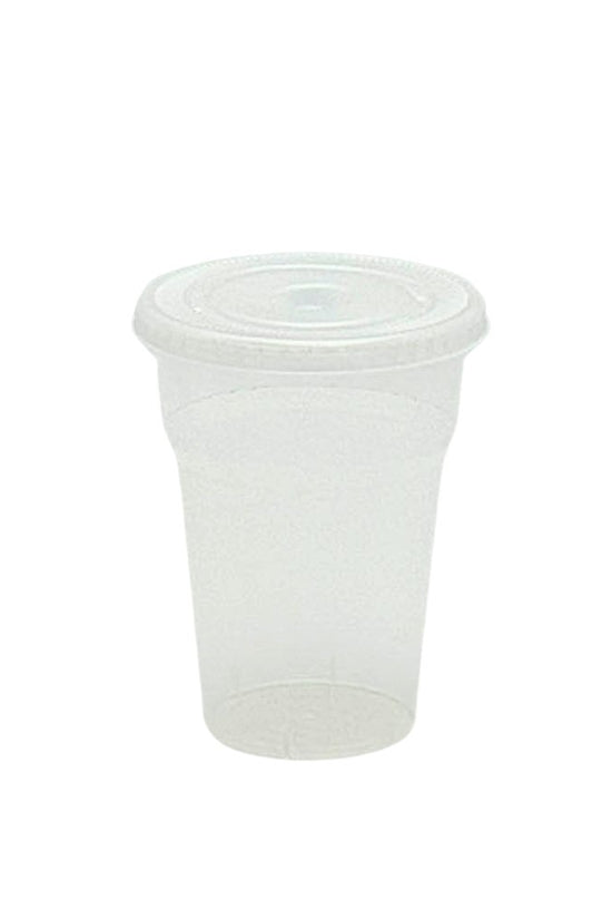 Natural PP (D/93mm) Flat Lid X Slot Lid - TEM IMPORTS™