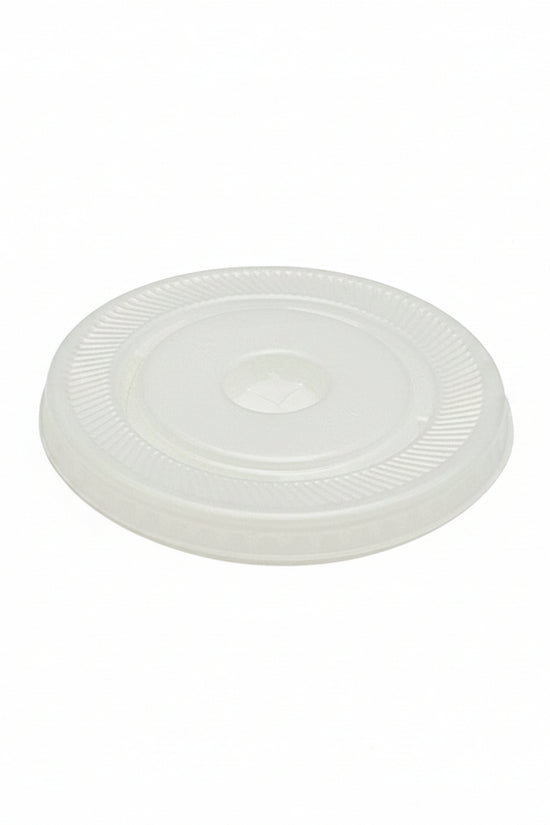 Natural PP (D/93mm) Flat Lid X Slot Lid - TEM IMPORTS™