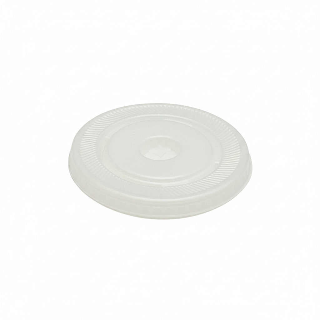 Natural PP (D/93mm) Flat Lid X Slot Lid - TEM IMPORTS™