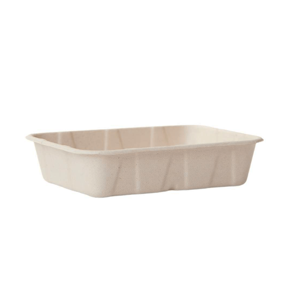 Natural Sugarcane 7x5 500G Deep Tray - 500/CTN - TEM IMPORTS™
