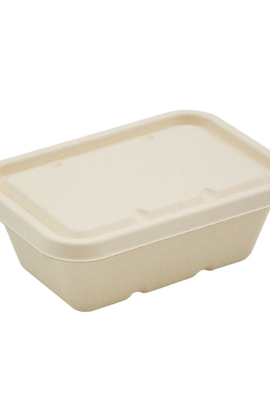 Natural Sugarcane Rectangular Lid suits 500/650/750mL - TEM IMPORTS™