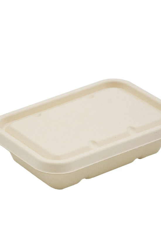 Natural Sugarcane Rectangular Lid suits 500/650/750mL - TEM IMPORTS™