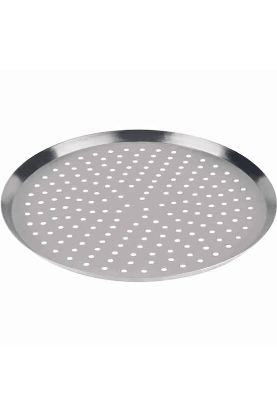 Perforated Pizza Tray Aluminium - 30cm/12" - TEM IMPORTS™