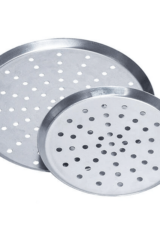 Perforated Pizza Tray Aluminium - TEM IMPORTS™