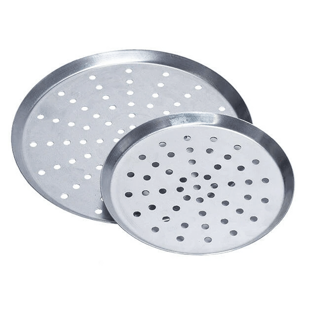 Perforated Pizza Tray Aluminium - TEM IMPORTS™