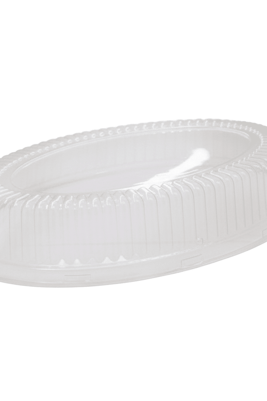PET Plastic Oval Platter Dome Lid To Suit 16" Inch - TEM IMPORTS™