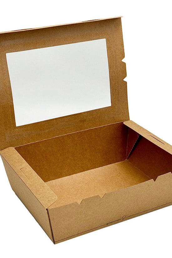 PLA Coated Large Lunch Box With PLA Window - TEM IMPORTS™