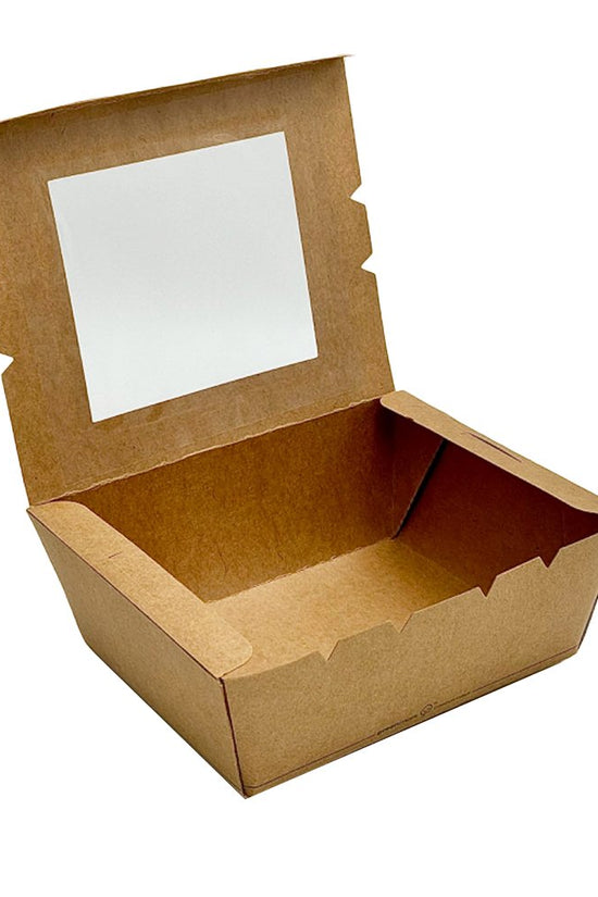 PLA Coated Medium Lunch Box With PLA Window - TEM IMPORTS™