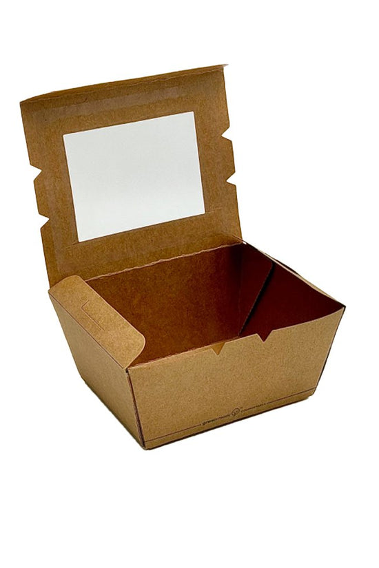 PLA Coated Small Lunch Box With PLA Window - TEM IMPORTS™