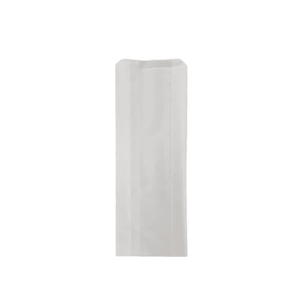 Plain Hot Dog White GPL Paper Bag - Pack of 500 - TEM IMPORTS™