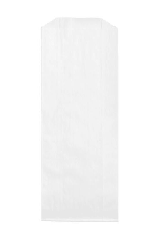 Plain Hot Dog White Paper Bag - Pack of 1000 - TEM IMPORTS™