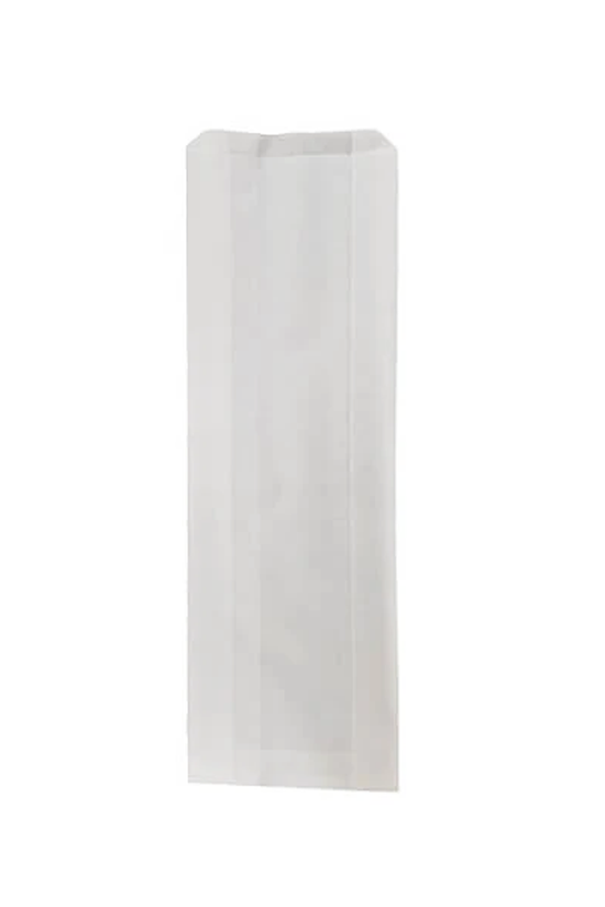 Plain Kebab White GPL Paper Bag - Pack of 500 - TEM IMPORTS™